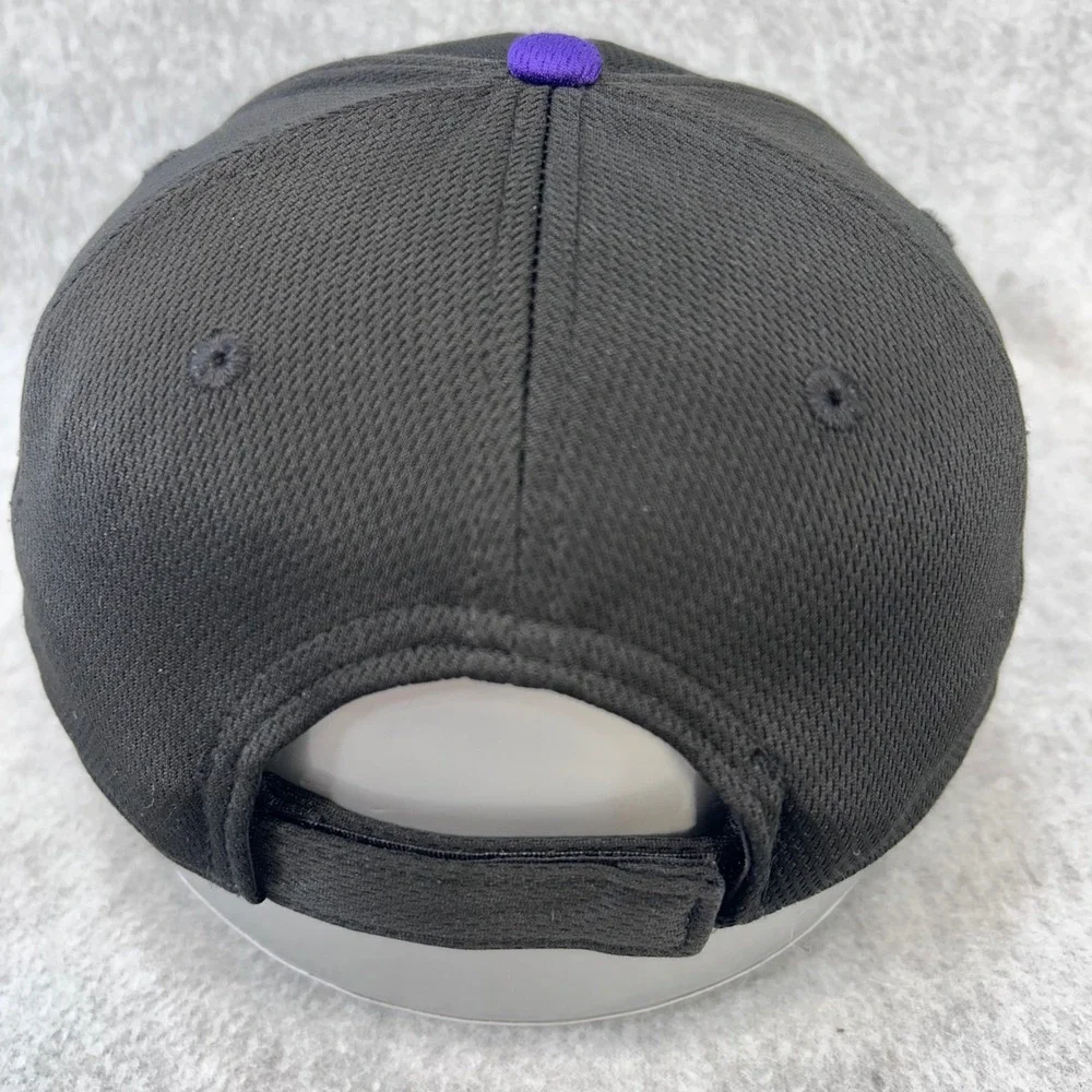 CR Logo Youth Black OC Sports Baseball Hat MLB Team Cap Adjustable OSFM